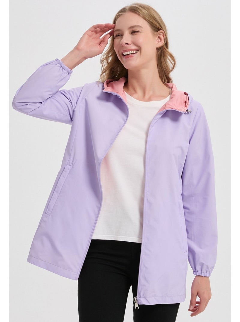 Parka medio-lungo Kebello Viola - Kiabi