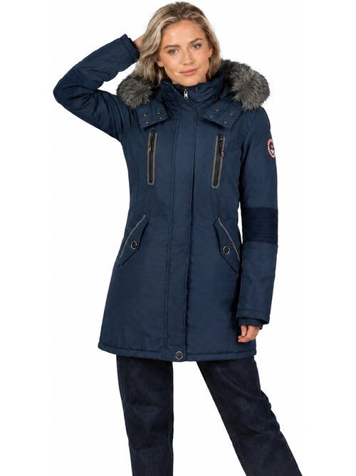 Parka pesante con cappuccio in pelliccia sintetica camilly – canadian peak - Kiabi Parka pesante con cappuccio in pelliccia sintetica camilly – canadian peak - Kiabi