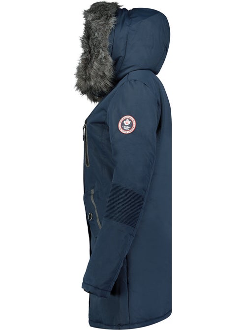 Parka pesante con cappuccio in pelliccia sintetica camilly – canadian peak - Kiabi Parka pesante con cappuccio in pelliccia sintetica camilly – canadian peak - Kiabi