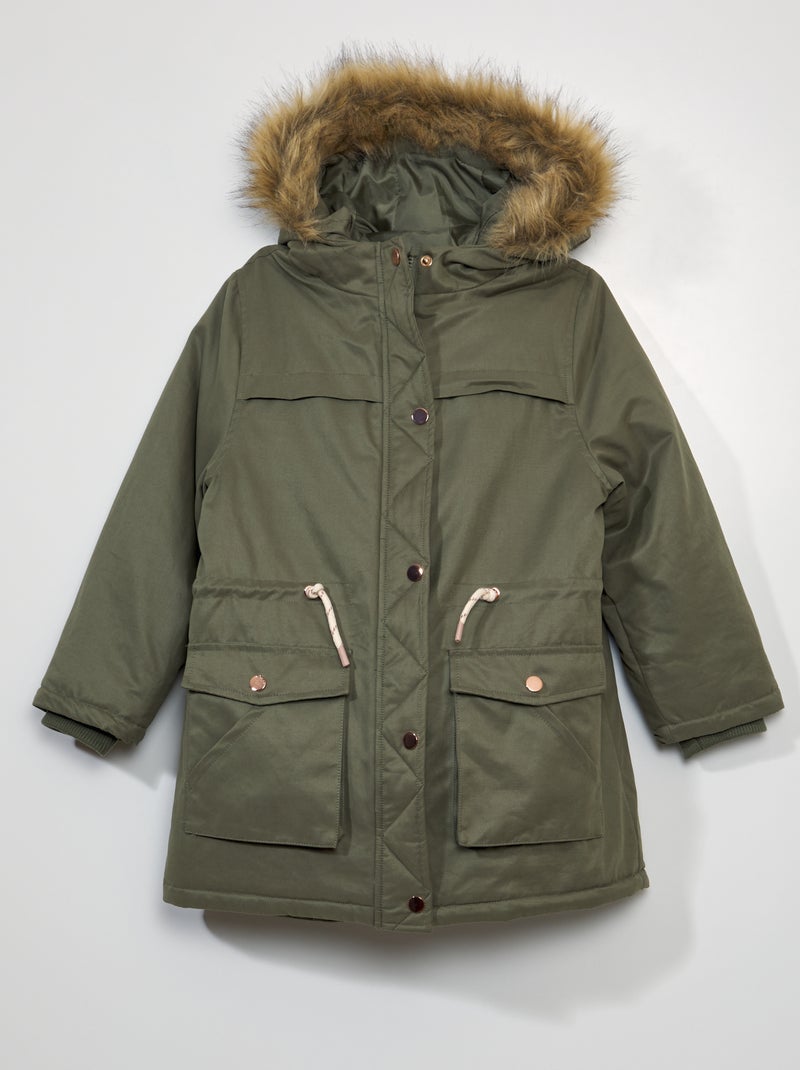 Parka + piumino 3-in-1 KAKI - Kiabi