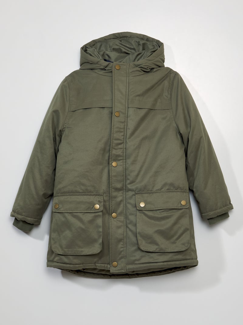 Parka + piumino 3-in-1 KAKI - Kiabi