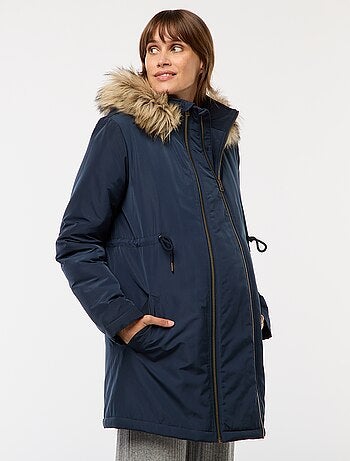 Parka premaman con dettaglio per il trasporto del bebè