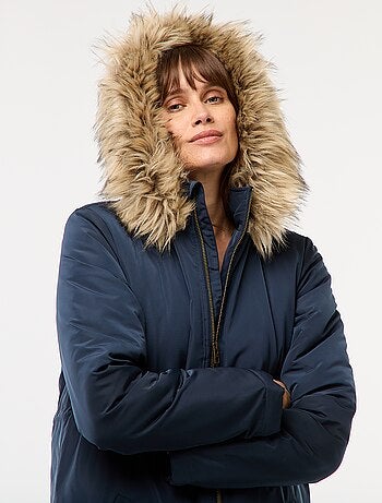 Parka premaman con dettaglio per il trasporto del bebè