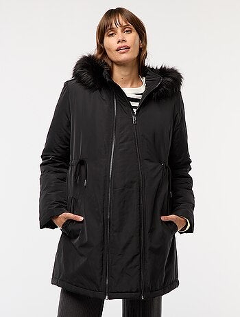 Parka premaman con dettaglio per il trasporto del bebè
