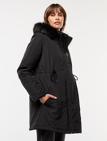 Parka premaman con dettaglio per il trasporto del bebè