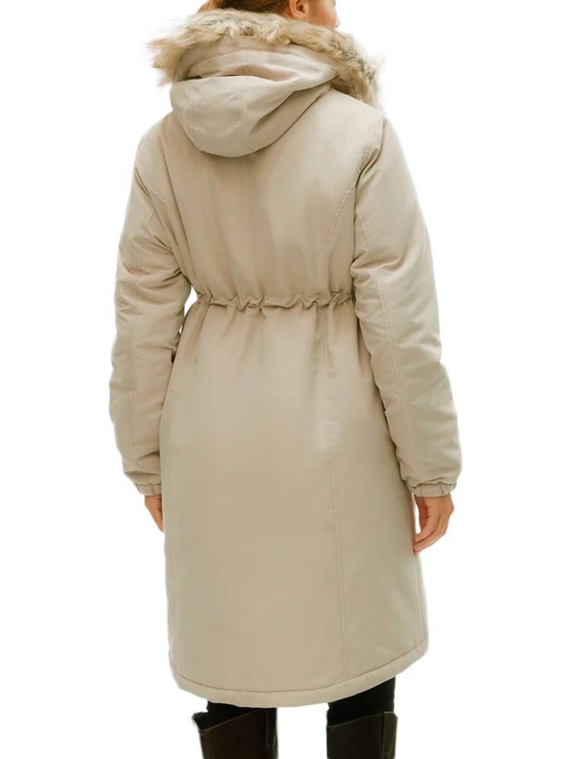 Parka Premaman Mamalicious Beige - Kiabi