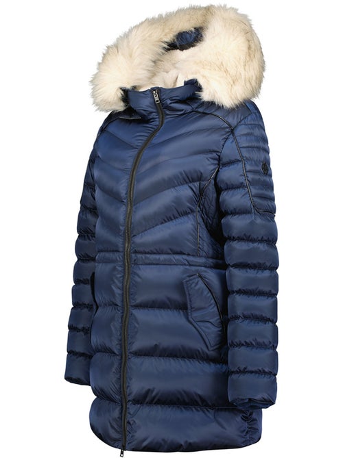 Parka sagomato con cappuccio in pelliccia sintetica destineak – canadian peak - Kiabi Parka sagomato con cappuccio in pelliccia sintetica destineak – canadian peak - Kiabi