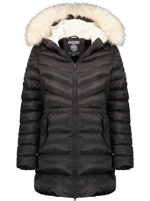 Parka sagomato con cappuccio in pelliccia sintetica destineak – canadian peak - Kiabi Parka sagomato con cappuccio in pelliccia sintetica destineak – canadian peak - Kiabi