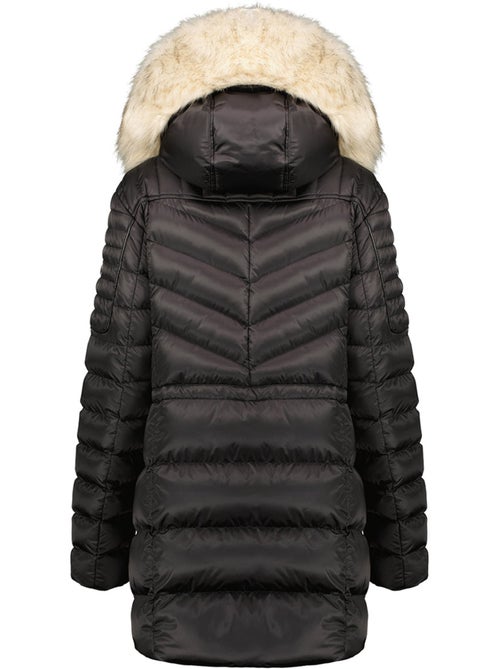 Parka sagomato con cappuccio in pelliccia sintetica destineak – canadian peak - Kiabi Parka sagomato con cappuccio in pelliccia sintetica destineak – canadian peak - Kiabi