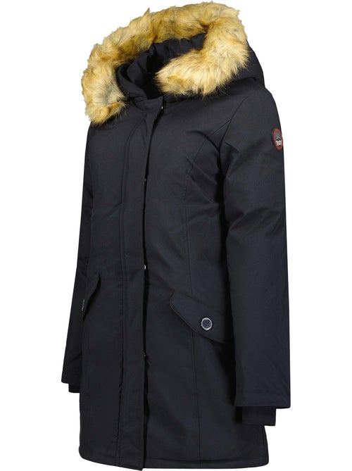 Parka sagomato con cappuccio in pelliccia sintetica dinastipeak – canadian peak - Kiabi
