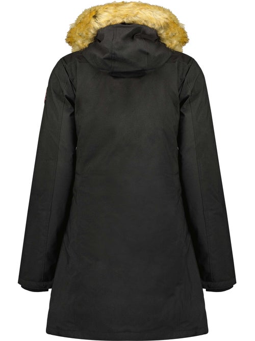Parka sagomato con cappuccio in pelliccia sintetica dinastipeak – canadian peak - Kiabi