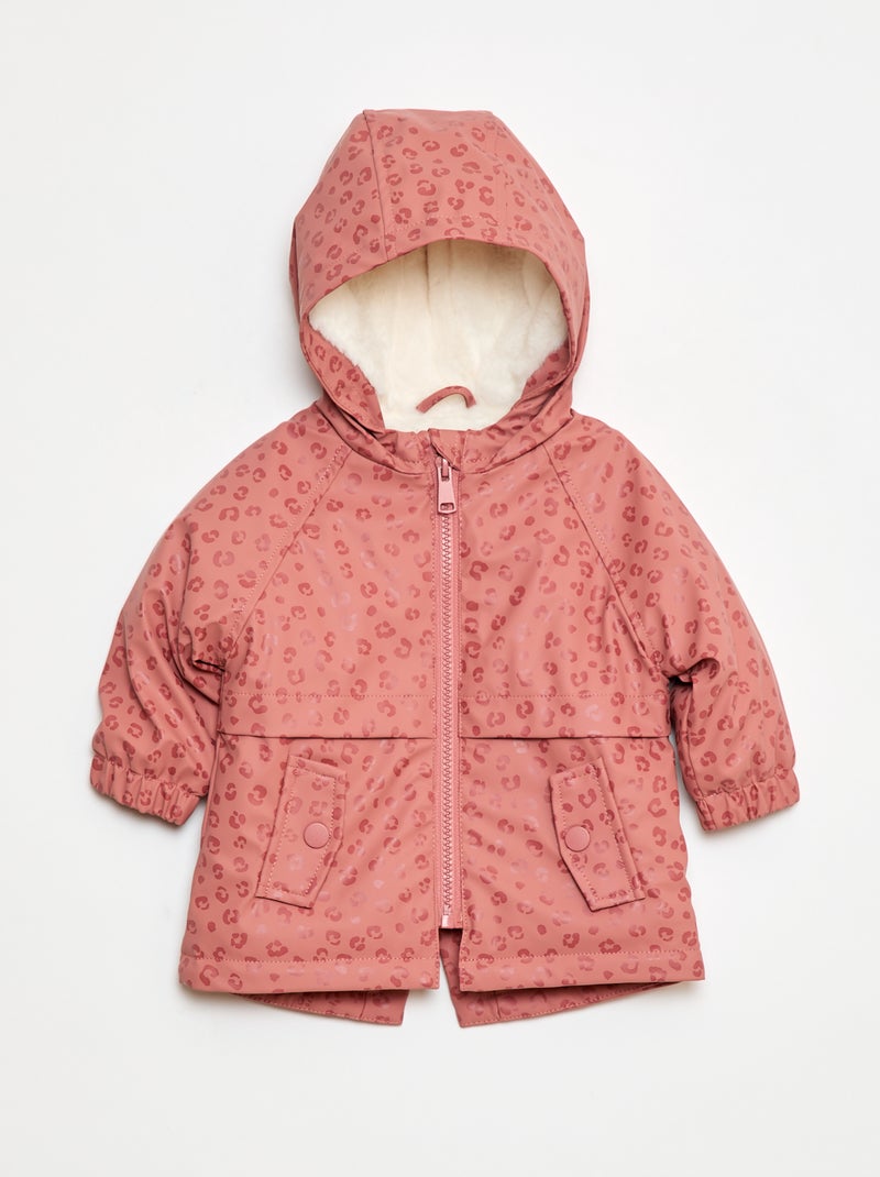 Parka stampato Rosa - Kiabi