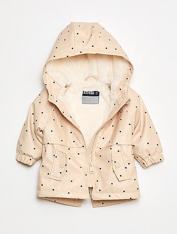 Parka stampato