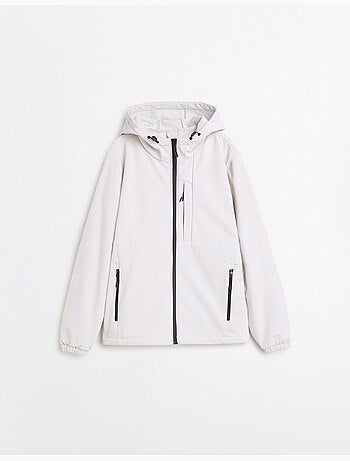 Parka tecnico con cappuccio, mo fashion