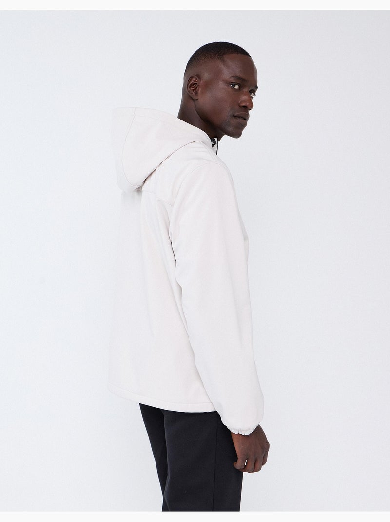 Parka tecnico con cappuccio, mo fashion Grigio - Kiabi