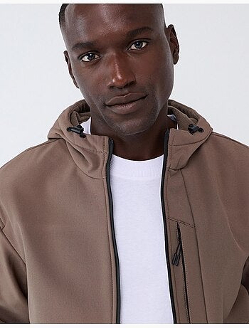 Parka tecnico con cappuccio, mo fashion