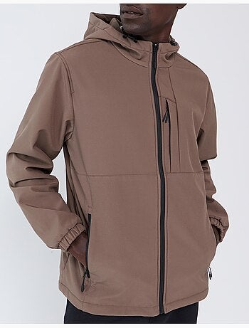 Parka tecnico con cappuccio, mo fashion