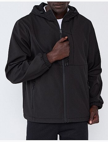 Parka tecnico con cappuccio, mo fashion