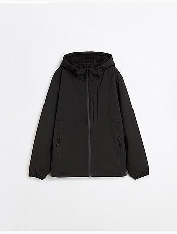 Parka tecnico con cappuccio, mo fashion