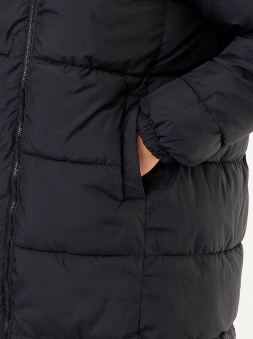 Parka tinta unita con cappuccio - Kiabi