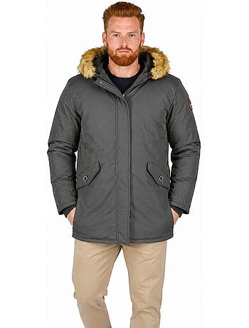 Parka trapuntato con cappuccio bagweak – canadian peak