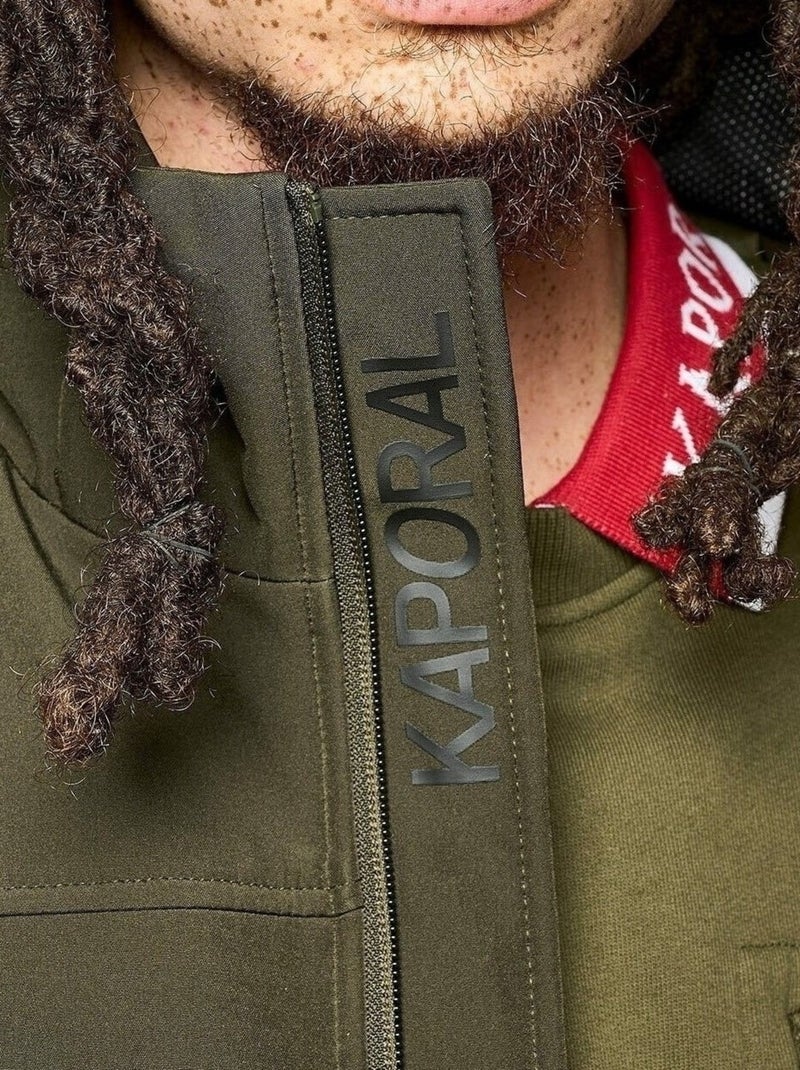 Parka Uomo Kaporal con Cappuccio Cachi - Kiabi