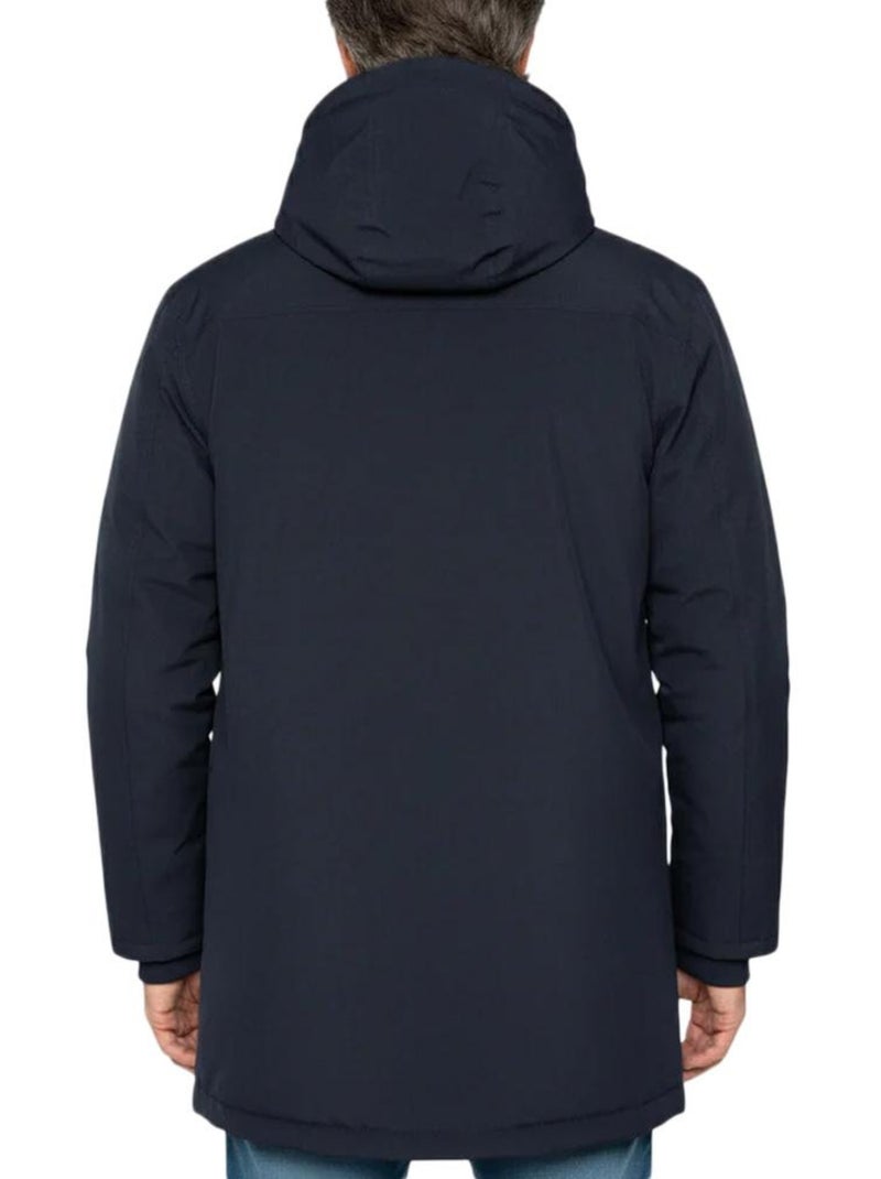 Parka Uomo Schott con Fodera Sherpa Blu marino - Kiabi