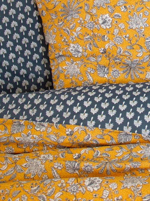 Parure copripiumino 3 pezzi - 2 persone - Copripiumino + 2 federe - Kiabi