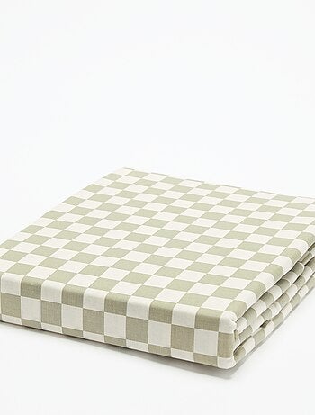 Parure copripiumino a quadri singolo (140 x 200 cm) - Kiabi Home