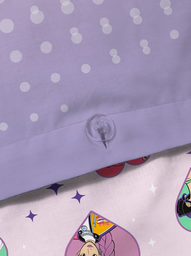 Parure copripiumino singolo + federa - 2 pezzi Viola - Kiabi