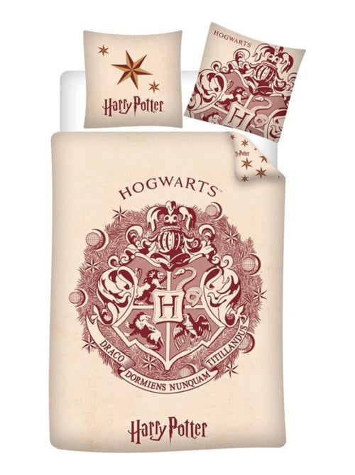 Parure da Letto Bambino Reversibile in Poli cotone Hogwarts - Kiabi Parure da Letto Bambino Reversibile in Poli cotone Hogwarts - Kiabi