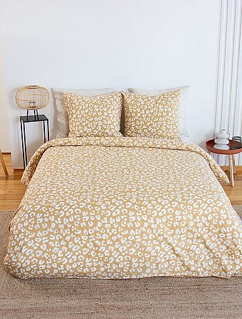 Parure da letto con stampa leopardata - 2 persone
