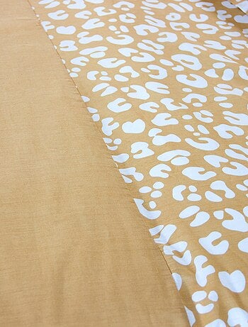 Parure da letto con stampa leopardata - 2 persone