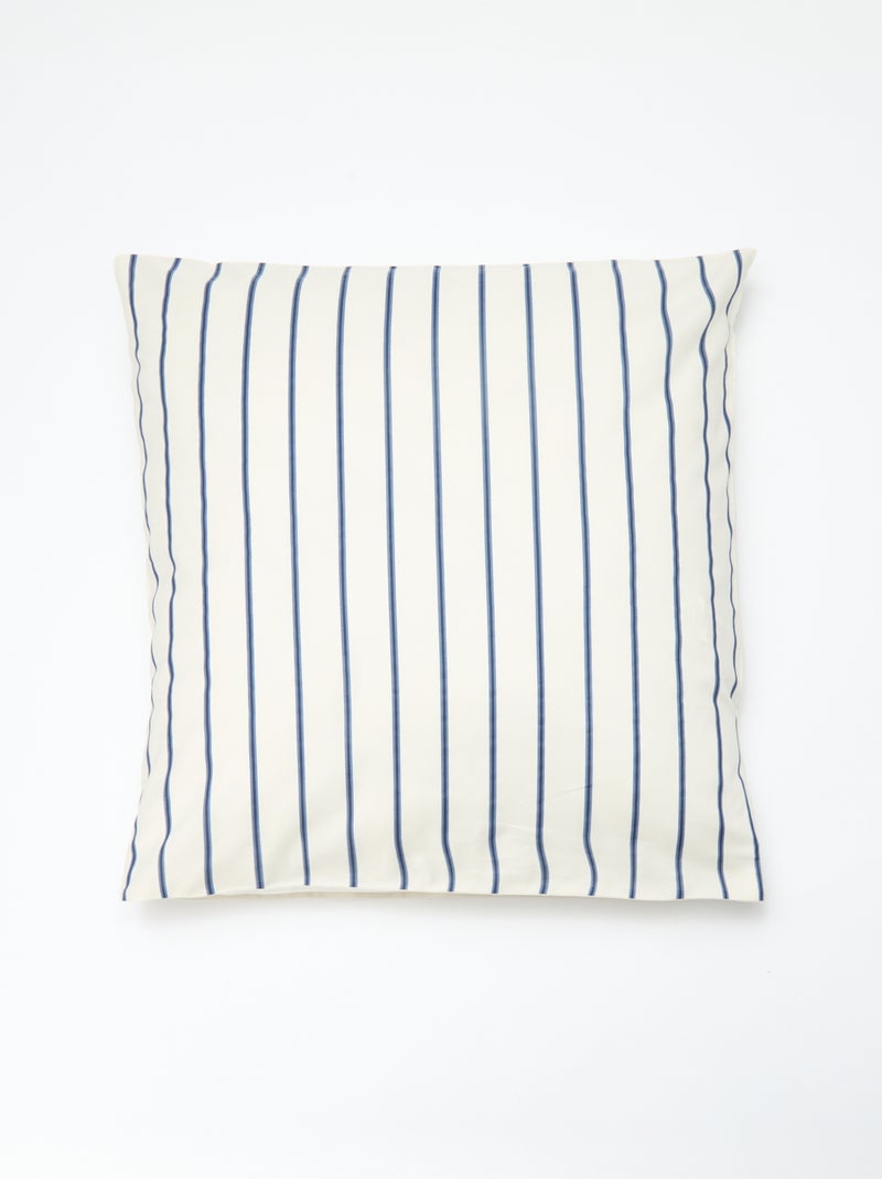 Parure da letto matrimoniale (240 x 220cm) in cotone - Kiabi Home Blu - Kiabi