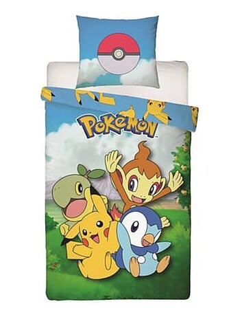 Parure da letto per bambini Pokémon Pikachu e Starter
