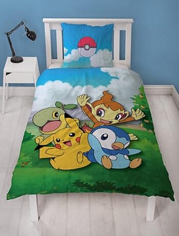 Parure da letto per bambini Pokémon Pikachu e Starter