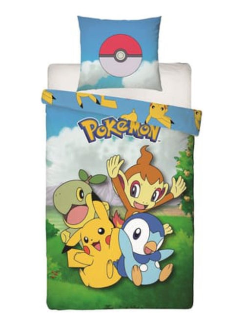 Parure da letto per bambini Pokémon Pikachu e Starter - Kiabi Parure da letto per bambini Pokémon Pikachu e Starter - Kiabi