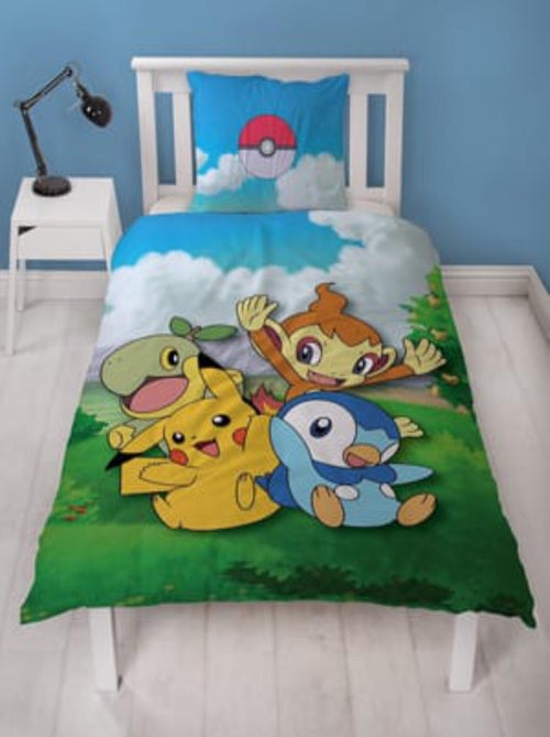 Parure da letto per bambini Pokémon Pikachu e Starter - Kiabi Parure da letto per bambini Pokémon Pikachu e Starter - Kiabi