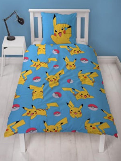 Parure da letto per bambini Pokémon Pikachu e Starter - Kiabi Parure da letto per bambini Pokémon Pikachu e Starter - Kiabi