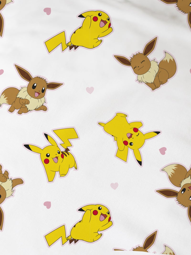 Parure da letto stampata 'Pokemon' Rosa - Kiabi