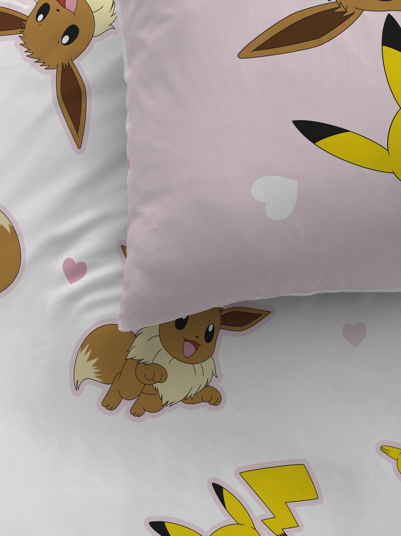 Parure da letto stampata 'Pokemon' Rosa - Kiabi
