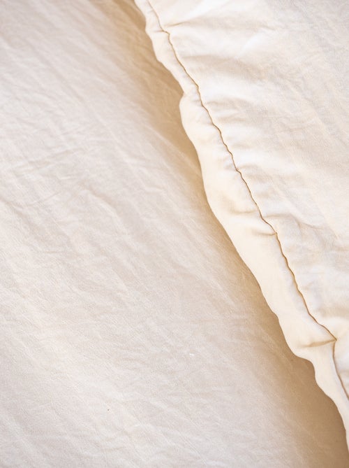 Parure da letto tinta unita ultra morbida - 1 o 2 persone - Kiabi