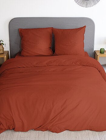 Parure da letto tinta unita ultra soffice - 1 o 2 persone
