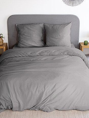 Parure da letto tinta unita ultra soffice - 1 o 2 persone