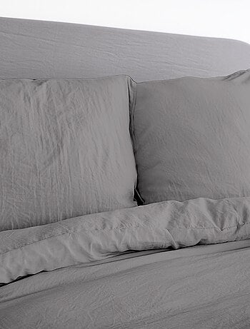 Parure da letto tinta unita ultra soffice - 1 o 2 persone