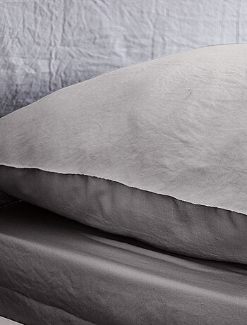 Parure da letto tinta unita ultra soffice - 1 o 2 persone