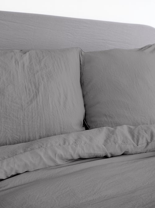 Parure da letto tinta unita ultra soffice - 1 o 2 persone - Kiabi