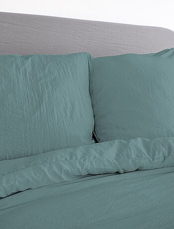 Parure da letto tinta unita ultra soffice - 1 o 2 persone