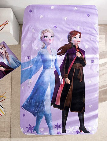 Parure di Letto Frozen (La Regina dei Ghiacci) per Bambini, 100% Cotone Oeko?Tex, Letto singolo