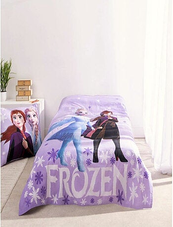 Parure di Letto Frozen (La Regina dei Ghiacci) per Bambini, 100% Cotone Oeko?Tex, Letto singolo